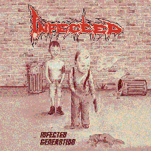 INFECTED- Infected Generation CD on Metal Scrap Rec.