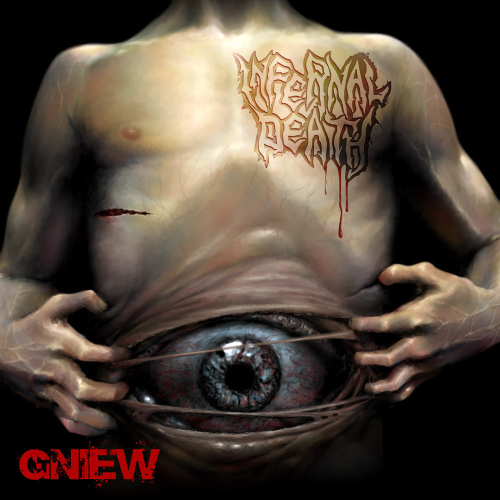 Infernal Death- Gniew CD on Psycho Rec.