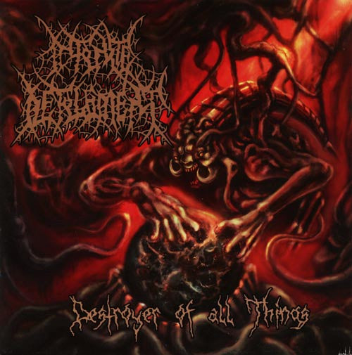 Infinite Defilement- Destroyer Of All Things CD on Rotten Music