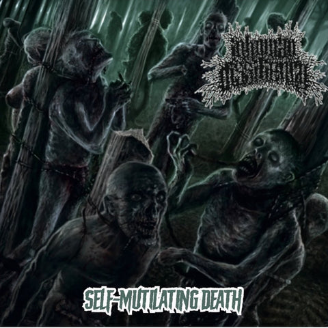 INHUMAN DISSILIENCY- Self Mutilating Death Discography CD on Sevared Rec.