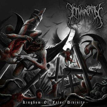 Inhuman Entity- Kingdom Of The False Divinity CD on Rotten Music