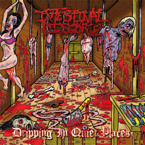 Intestinal Disgorge- Dripping In Quiet Places CD on Goatgrind Rec.