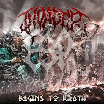 Invader- Begins To Wrath CD on Extreme Souls Prod.