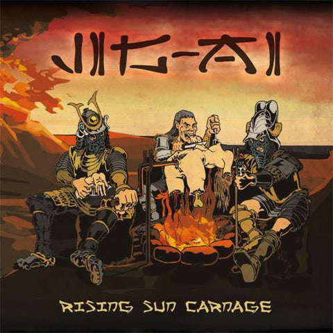 Jig Ai- Rising Sun Carnage CD on Bizarre Leprous Prod.