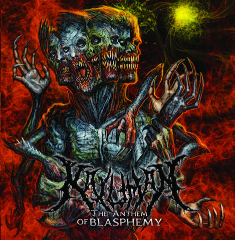 KALUMAN- The Anthem Of Blasphemy CD on Sevared Rec.