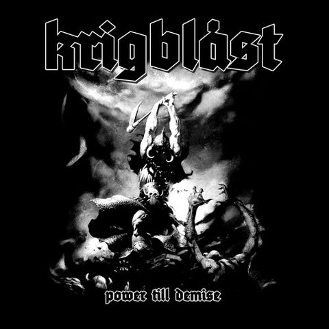 Krigblast- Power Till Demise CD on Selfmadegod Rec.