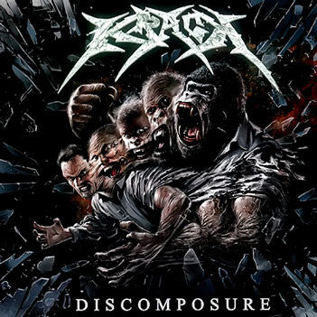 Krack- Discomposure CD on Hitam Kelam Rec.