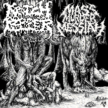 KROTCHRIPPER / MASS MURDER MESSIAH- Split CD on Sevared Rec.