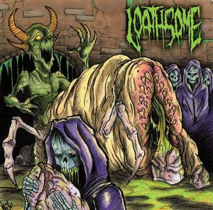 Loathsome- Born From Rot CD on Gore House Prod.