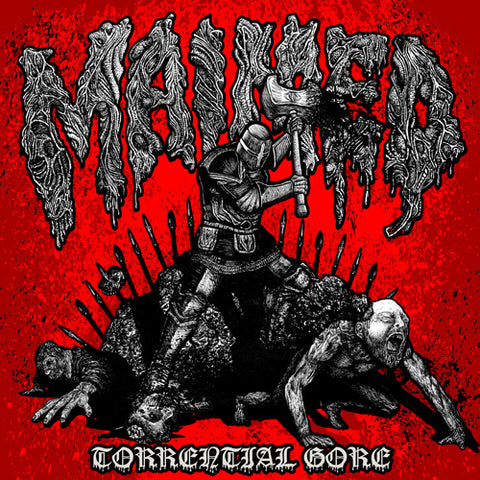 Maimed- Torrential Gore CD on Sewer Rot Rec.