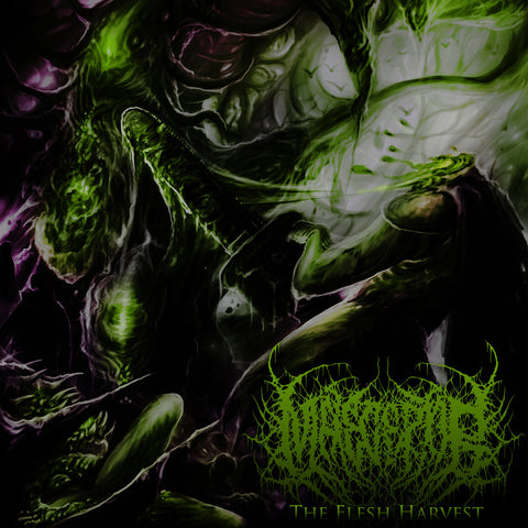 Maleceptor- The Flesh Harvest CD on Amputated Vein Rec.