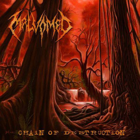 Malvomed- Chain Of Destruction CD on Sem Records