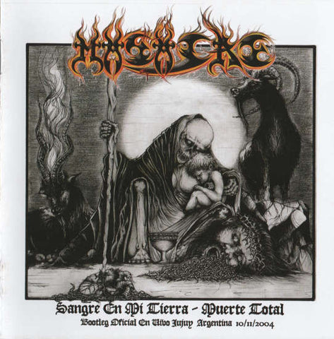 Masacre- Sangre En Mi Tierra / Muerte Total CD on Heavy Metal Prod.