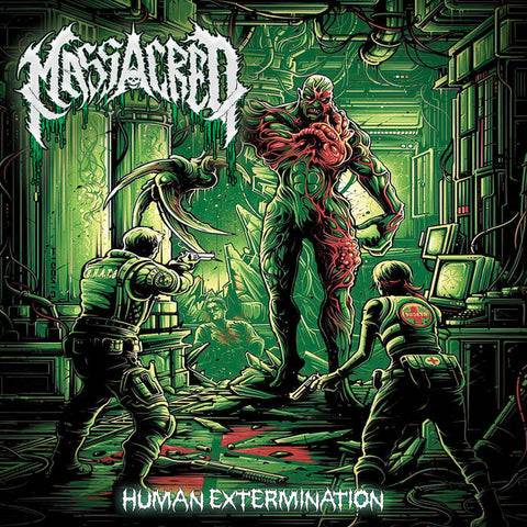 Massacred- Human Extermination CD on Corpse Gristle