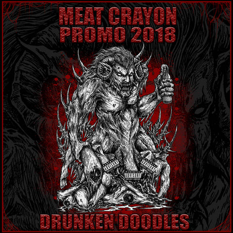 Meat Crayon- Drunken Doodles CD on Troll Trax Studios