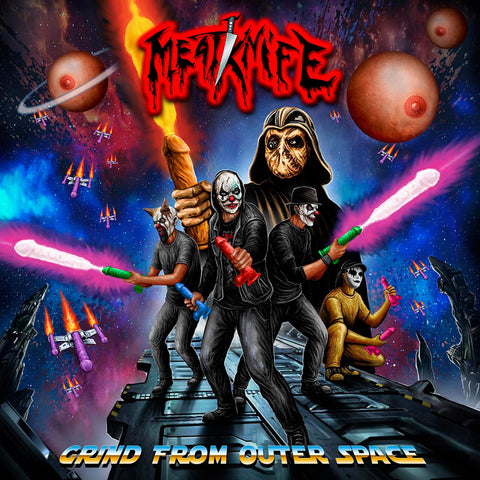 Meatknife- Grind From Outer Space CD on Coyote Rec.