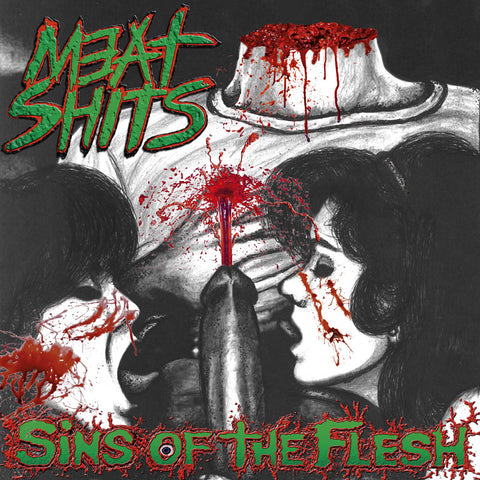 MEAT SHITS- Sins Of The Flesh CD on Sevared Records