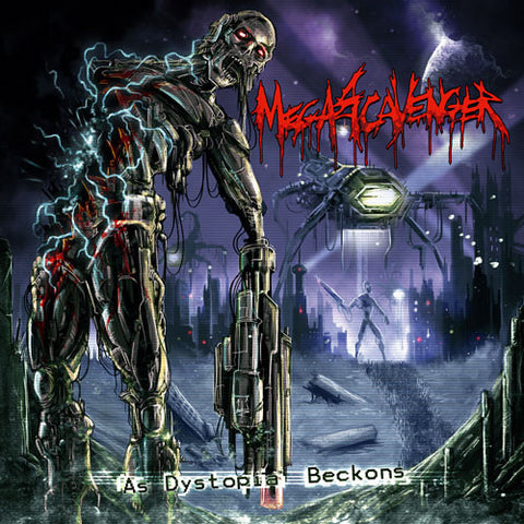 Megascavenger- As Dystopia Beckons... CD on Self Made God Rec.