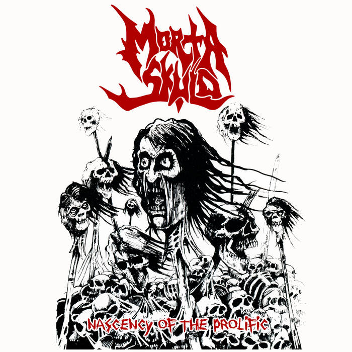 Morta Skuld- Nascency Of The Prolific CD on Sewer Rot Rec.