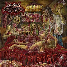 Mortuus Neurons- Nice To Eat And Gut CD on Gore Cannibal Rec.