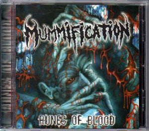 Mummification- Runes Of Blood CD on Brutalized Records