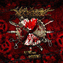 NECROBIOTIC- Alive And Rotting CD on No Label Rec.