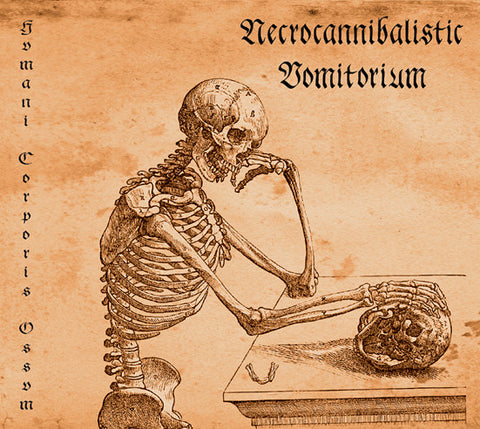 Necrocannibalistic Vomitorium- Humani Corporis Ossum DIGI-CD on Horns & Hoofs Rec.