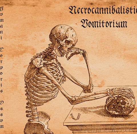 Necrocannibalistic Vomitorium- Hvmani Corporis Ossvm Digi CD on Horns & Hoofs