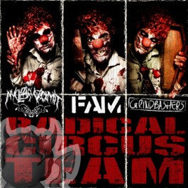 Nuclear Vomit / FAM / Grindbashers- Split CD on Let It Bleed Rec