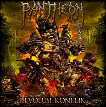 Pantheon- Revolusi Konflik CD on Bloodwave Rec.