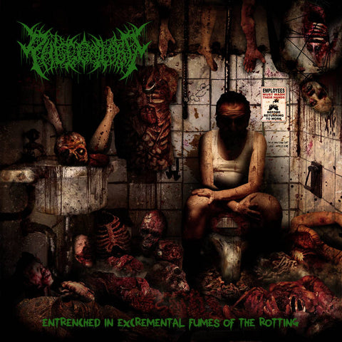 PHLEGMLORD- Entrenched In Excremental Fumes Of The Rotting CD on Sevared Rec.