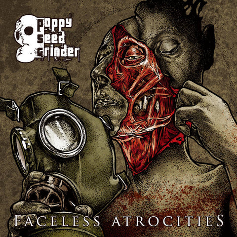 Poppy Seed Grinder- Faceless Atrocities CD on Amputated Vein Rec.