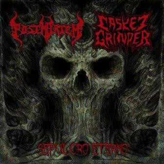 POSTMORTEM / CASKET GRINDER- Sepulcro Eterno Split CD on Sevared Rec.