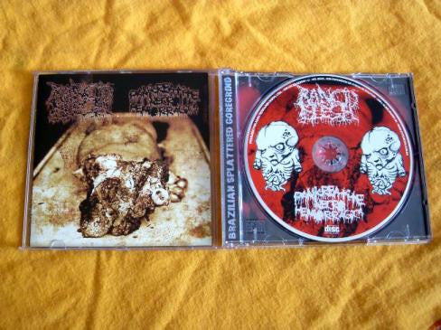 Rancid Flesh / Pankretite Necro Hemorragica- Split CD on Rotten 