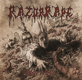 Razorrape- Orgy Of Guts 12" LP VINYL on Rotten Roll Rex