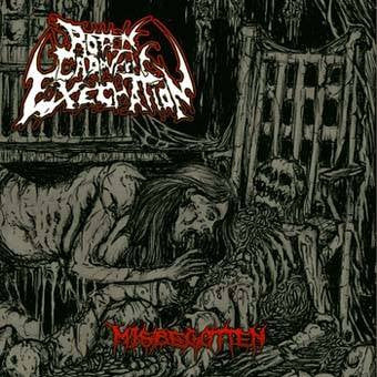 Rotten Cadaveric Execration- Misbegotten CD on Guttural Brutality Rec.