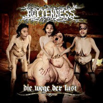 ROTTENNESS- Die Wege Der Lust CD on Sevared Records