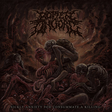 Rotten On Gore- Sickly Anxiety For Consummate A Killing DISCOGRAPHY CD on Infinitive Putrefaction Prod.