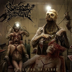 Sadistic Butchering- Sculptor Of Flesh CD on Inherited Suffering