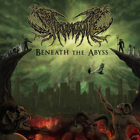 SAPROBIONTIC- Beneath The Abyss CD on Morbid Generation Rec.