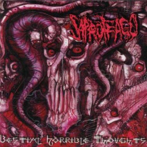 Saproffago- Bestial Horrible Thoughts CD on Goregiastic Rec.