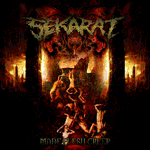 SEKARAT- Made Flesh Creep CD on No Label Rec.