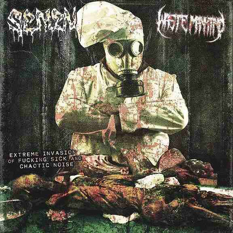 Semen / Waste Mankind- Split 7" EP VINYL on Cadaver Prod.
