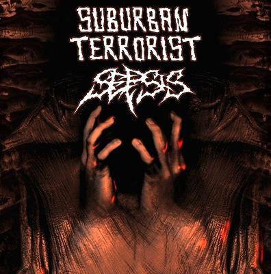 Sepsis / Suburban Terrorist- Collection Of Body Parts Split CD o