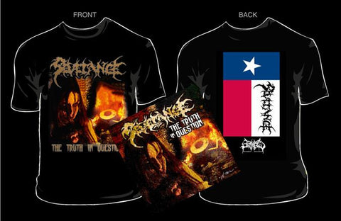 SEVERANCE- The Truth.. CD / T-SHIRT PACKAGE X-LARGE