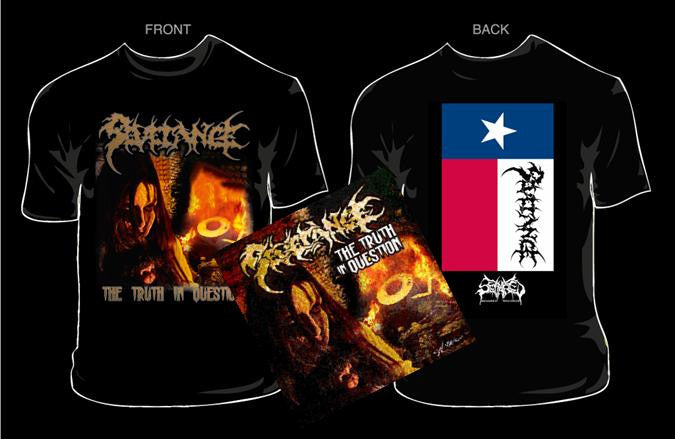 SEVERANCE- The Truth.. CD / T-SHIRT PACKAGE LARGE