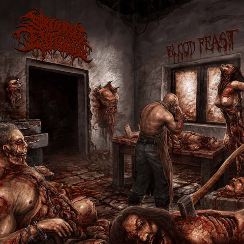 Severed Entrails- Blood Feast CD on Putrid Tomb Rec.