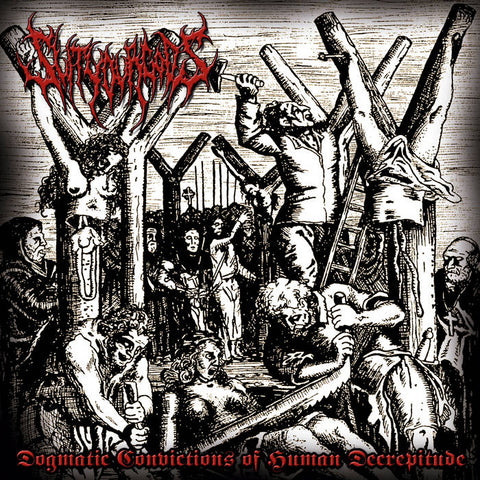 Slit Your Gods- Dogmatic Convictions Of Human Decrepitude CD on Comatose Music