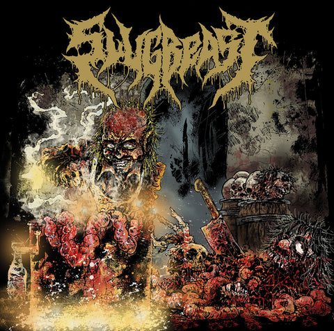 Slugbeast- Beyond The Valley Of Human Flesh CD on Goregeous Prod.