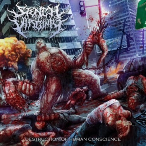 Stench Of Virginity (INDO)- Destruction Of Human Conscience CD on Enslave Rec.